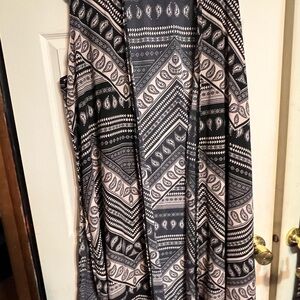 Black and Cream Patterned Joy